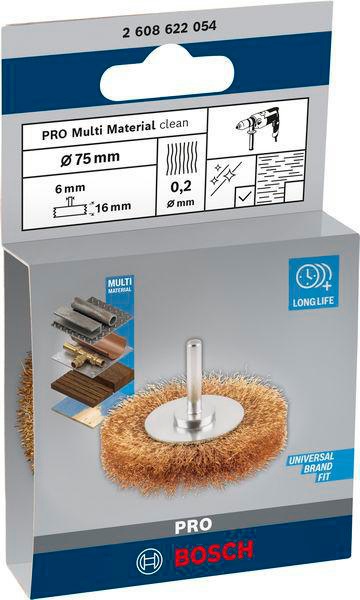 8000344007 - Detailbild5_Scheibenbürste PRO Multi Material clean D.75mm Draht-St.0,2mm Bürsten-B.16mm