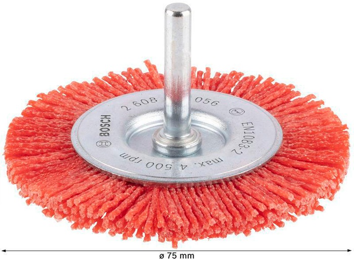 8000344010 - Detailbild2_Scheibenbürste PRO Multi Material clean D.75mm Draht-St.0mm Bürsten-B.8mm Nylon
