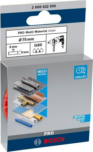 8000344010 - Detailbild3_Scheibenbürste PRO Multi Material clean D.75mm Draht-St.0mm Bürsten-B.8mm Nylon