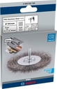 8000344015 - Detailbild2_Scheibenbürste PRO Stainless Steel clean D.100mm Draht-St.0,3mm Bürsten-B.10mm