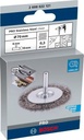 8000344019 - Detailbild_Scheibenbürste PRO Stainless Steel clean D.70mm Draht-St.0,3mm Bürsten-B.10mm