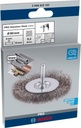 8000344021 - Detailbild2_Scheibenbürste PRO Stainless Steel clean D.80mm Draht-St.0,2mm Bürsten-B.4mm