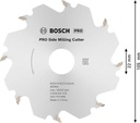 8000344025 - Detailbild4_Scheibenfräser D.105mm Bohrungs-D.22mm B.4mm Zähne 8 f.GFF 22 A Professional