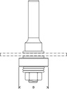 8000344034 - Detailbild_Scheibennutfräser-Schaft D.22mm L.60,3mm Schaft 8mm BOSCH