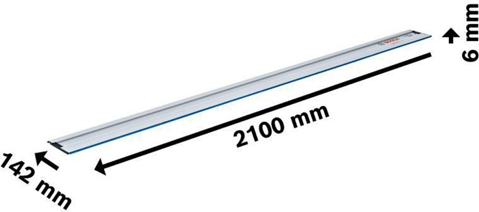 8000344045 - Detailbild_Schiene FSN 1100 L.2100mm BOSCH