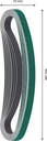 8000344094 - Detailbild3_Schleifband PRO Y580 B.13mm L.457mm Körnung 60 BOSCH