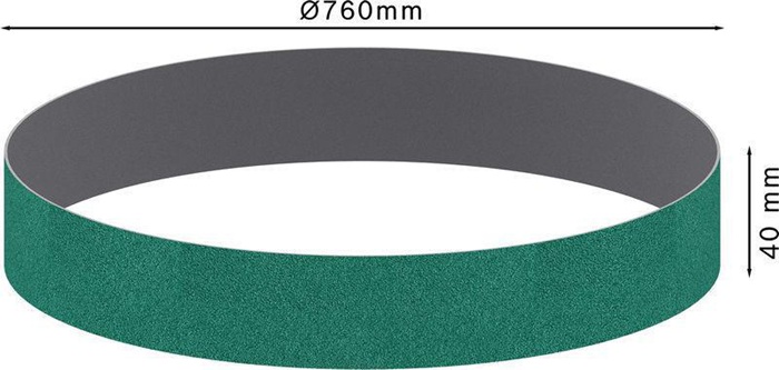 8000344099 - Detailbild3_Schleifband PRO Y580 B.40mm L.760mm Körnung 60 BOSCH