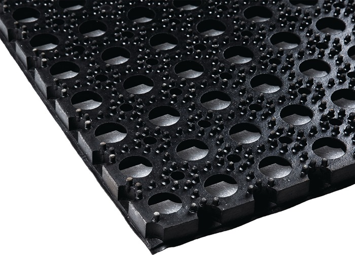 4000349130 - Detailbild_Gum.Ringmatte B.0,8m L.1,2m D.22mm schwarz NR/SBR o.Gewebeeinlage