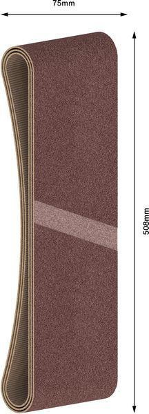 8000344188 - Detailbild4_Schleifbandset PRO X440 3-tlg.B.75mm L.508mm Körnung 220