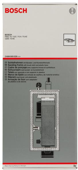 8000344913 - Detailbild2_Schleifrahmen m.Bürsten- u.Ku.-Einsatz f.GBS 75 A/AE/AE Set Prof./PBS 75 A/AE