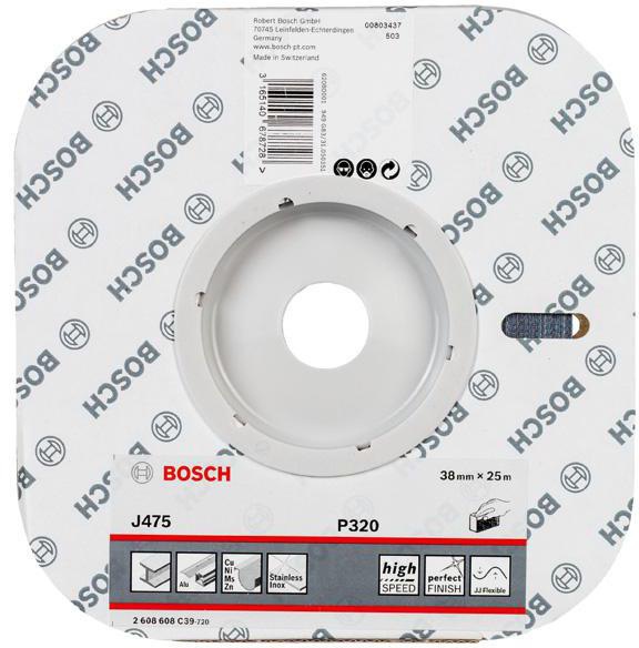 8000345012 - Detailbild_Schleifrolle J475 Best for Metal B.38mm L.25m Körnung 320 Gewebe BOSCH