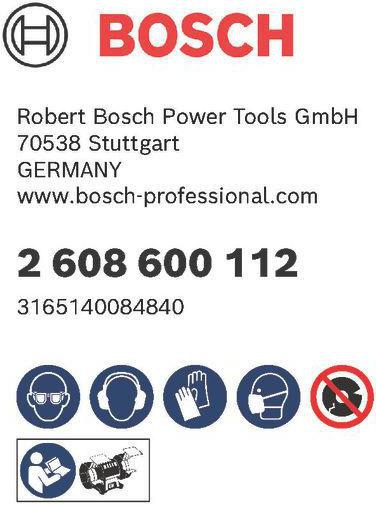8000345042 - Detailbild3_Schleifscheibe PRO Metal D.200mm Bohrung 32mm K60 Körnung 60 BOSCH