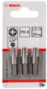 8000345232 - Detailbild3_Schrauberbit Extra-Hart ISO1173 C6.3 PH 4 L.32mm 1/4Zoll-Außen-6kt 3erPack BOSCH