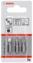 8000345435 - Detailbild2_Schrauberbit-Set Extra-Hart 3tlg.S1x5,5/PH2/PZ2 L.25mm BOSCH