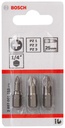 8000345438 - Detailbild3_Schrauberbit-Set Extra-Hart 3tlg.PZ1/PZ2/PZ3 L.25mm BOSCH