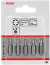 8000345440 - Detailbild5_Schrauberbit-Set Extra-Hart 5tlg.T10/T15/T20/T25/T30 L.25mm BOSCH