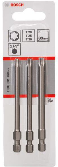 8000345444 - Detailbild3_Schrauberbit-Set Extra-Hart 3tlg.T20/T25/T30 L.89mm BOSCH