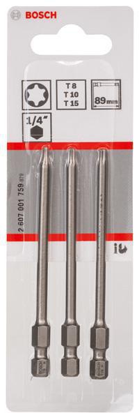 8000345446 - Detailbild2_Schrauberbit-Set Extra-Hart 3tlg.T8/T10/T15 L.89mm BOSCH