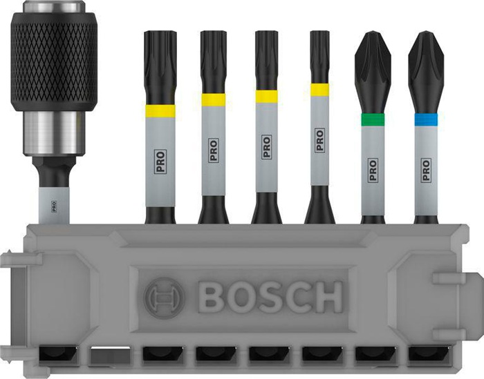 8000345451 - Detailbild3_Schrauberbit-Set PRO 7tlg. L.50mm PH2/PZ2/T15/T20/T25/T30 BOSCH
