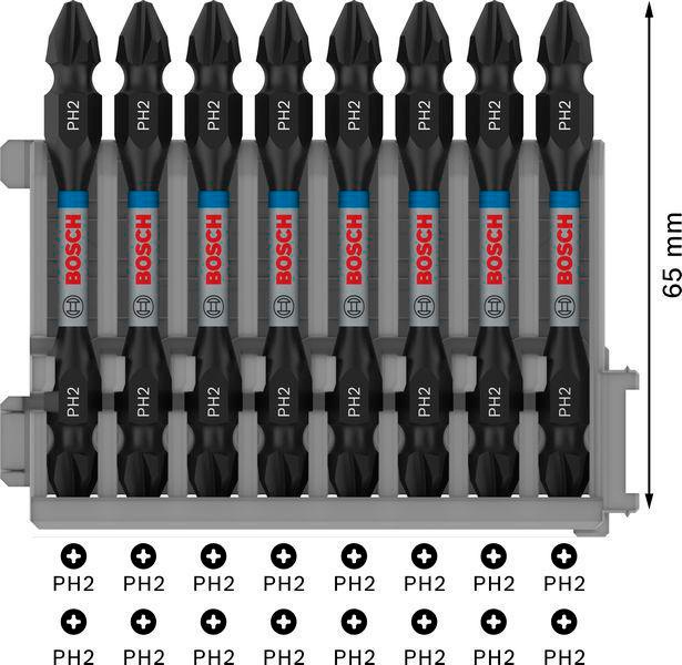 8000345451 - Detailbild4_Schrauberbit-Set PRO 7tlg. L.50mm PH2/PZ2/T15/T20/T25/T30 BOSCH