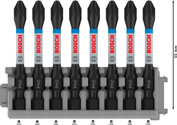 8000345456 - Detailbild_Schrauberbit-Set PRO 8tlg. L.50mm PH2 BOSCH