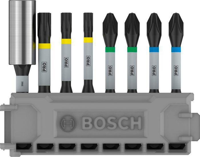 8000345457 - Detailbild2_Schrauberbit-Set PRO 8tlg. L.50mm PH2/PZ2/T20/T25/T30Universalhalter