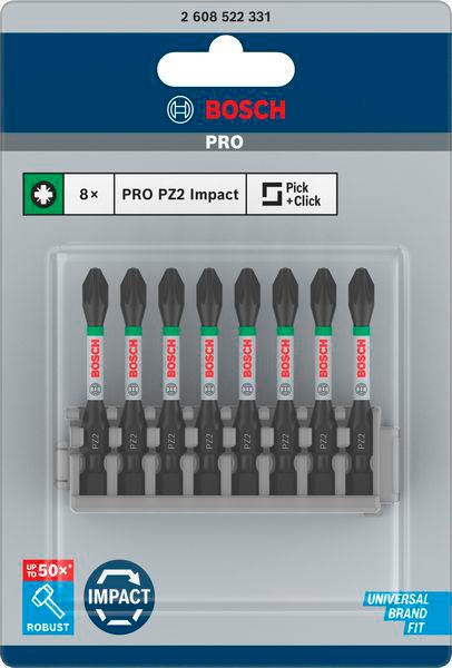 8000345459 - Detailbild3_Schrauberbit-Set PRO 8tlg. L.50mm PZ2 BOSCH