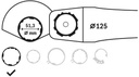 8000345518 - Detailbild_Schutzhaube D.125mm m.Deckblech m.Schnellverstellung f.GWS 8/GWS 14 BOSCH