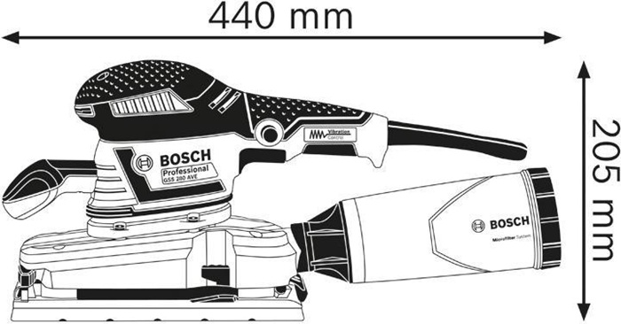 8000345546 - Detailbild2_Schwingschleifer GSS 280 AVE Aufn.-L.350W Schleifpl.-Abm.114x226mm BOSCH