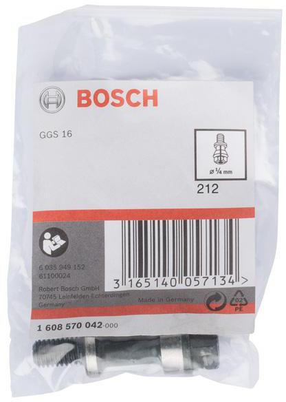8000345642 - Detailbild_Spannzange D.1/4Zoll m.Spannmutter f.GGS 16 Professional BOSCH