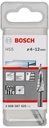 8000346173 - Detailbild5_Stufenbohrer Stufen-D.4-12mm Schaft-D.6mm L.66,5mm HSS blank 9 Stufen BOSCH