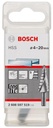 8000346174 - Detailbild4_Stufenbohrer Stufen-D.4-20mm Schaft-D.8mm L.75mm HSS blank 9 Stufen BOSCH