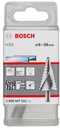 8000346176 - Detailbild4_Stufenbohrer Stufen-D.4-39mm Schaft-D.10mm L.107mm HSS blank 12 Stufen BOSCH