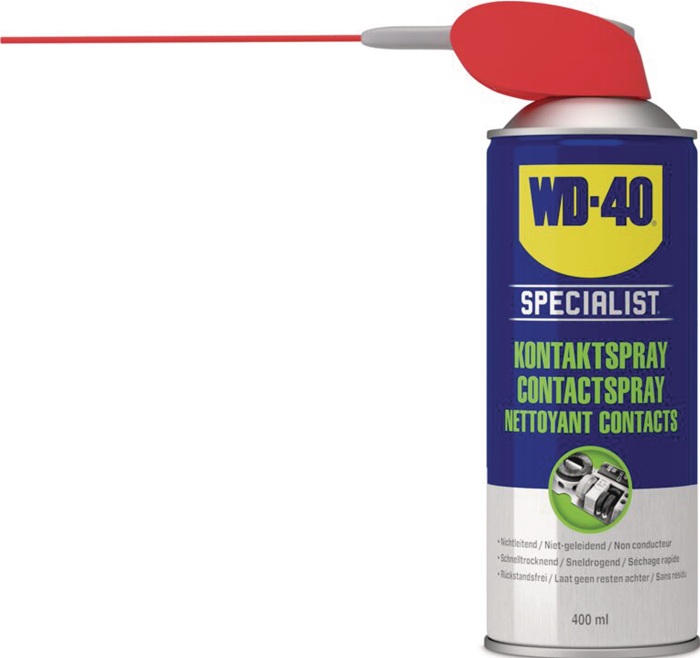 4000354445 - Detailbild_Kontaktspray 400ml Zulassung NSF K2 Spraydose Smart Straw™ WD-40 SPECIALIST