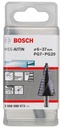 8000346182 - Detailbild3_Stufenbohrer Stufen-D.6 -37mm Schaft-D.10mm L.93mm HSS AlTiN-besch. 12 Stufen