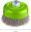 8000346345 - Detailbild_Topfbürste PRO Stainless Steel clean D.100mm Draht-St.0,3mm Edelstahl M14 BOSCH