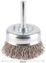 8000346346 - Detailbild5_Topfbürste PRO Stainless Steel clean D.50mm Draht-St.0,3mm Edelstahl gewellt