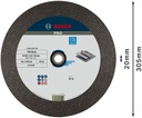 8000346410 - Detailbild_Trennscheibe PRO Metal A 24 R BF D.300mm Bohrung 20mm gerade Dicke 3,5mm