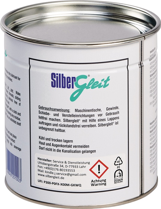 4000355295 - Detailbild2_Trockengleitmittel Silbergleit 1000 ml Dose