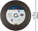8000346420 - Detailbild3_Trennscheibe PRO Metal A 36 R BF D.350mm Bohrung 25,4mm gerade Dicke2,8mm