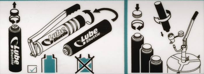4000356161 - Detailbild_Lithiummehrzweckfett Lube-Shuttle MULTI basic 2M 400g hell Schraubkartusche MATO