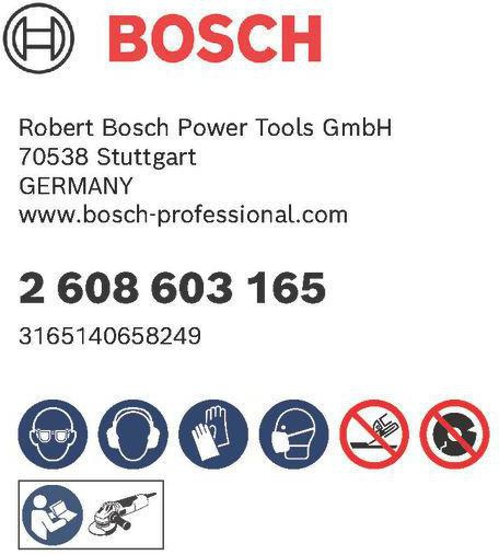 8000346512 - Detailbild_Trennscheibe PRO Metal A 60 T BF D.125mm gerade Dicke 1,6mm BOSCH
