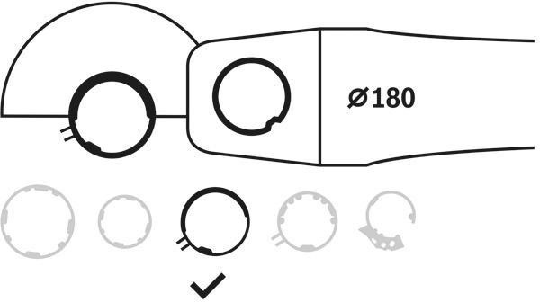 8000346521 - Detailbild_Trennschutzhaube EN/EC 60745 D.180mm m.Codierung u.Schnellspannung BOSCH