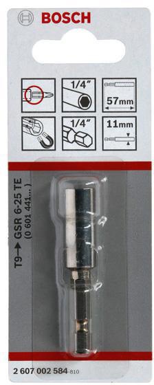 8000346527 - Detailbild4_Halter Abtrieb 1/4Zoll D.11mm L.57mm m.Dauermagnet u.Sprengring f.TA T9 BOSCH