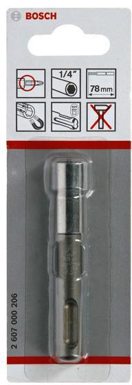 8000346533 - Detailbild3_Halter SDS-plus Abtrieb 1/4Zoll D.11mm L.78mm m.Dauermagnet u.Sprengring BOSCH