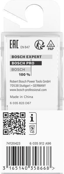 8000346559 - Detailbild3_Viertelstabfräser Arbeits-L.10,2mm D.9,5mm L.41mm Schaft 8mm Radius 3,2mm BOSCH