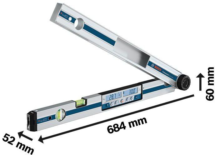 8000346655 - Detailbild_Winkelmesser GAM 270MFL Messbereich 0-270Grad G.1,5kg Schenkel-L.60cm BOSCH