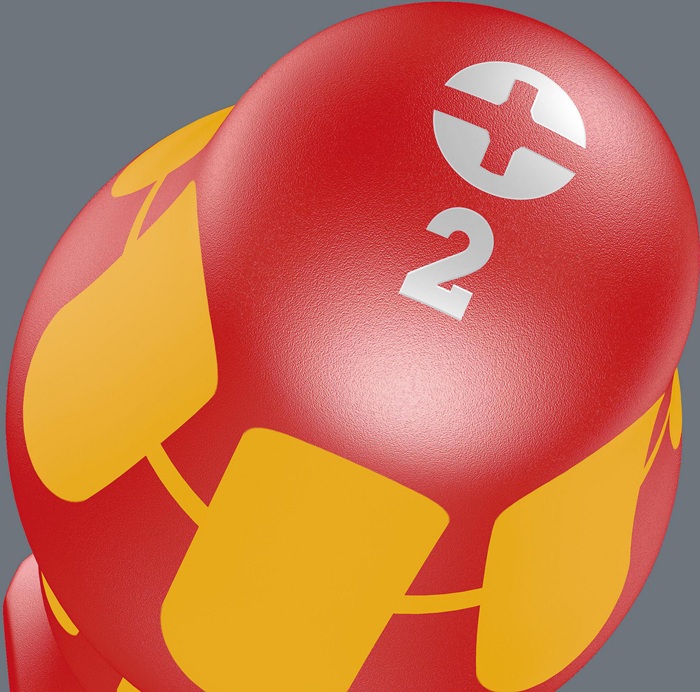 8000377764 - Detailbild_Schraubendreher 162iS PH/S VDE KL.Philips/Schlitz 2xL100mm CV-Molybdän isol.
