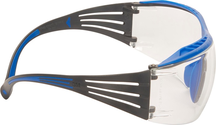 4000370403 - Detailbild3_Schutzbrille SecureFit™ 400X EN 166 Bügel blau/grau,Scheibe klar PC 3M