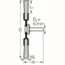 8000433021 - Detailbild_Rundbürste RBU ST D.70mm Drahtstärke 0,3mm STA 15mm PFERD